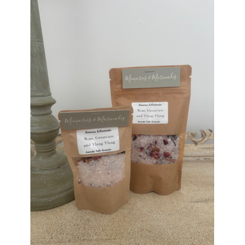 Rose, Geranium & Ylang Ylang Bath Marinade 75g Rose, Geranium & Ylang Ylang Bath Marinade 75g